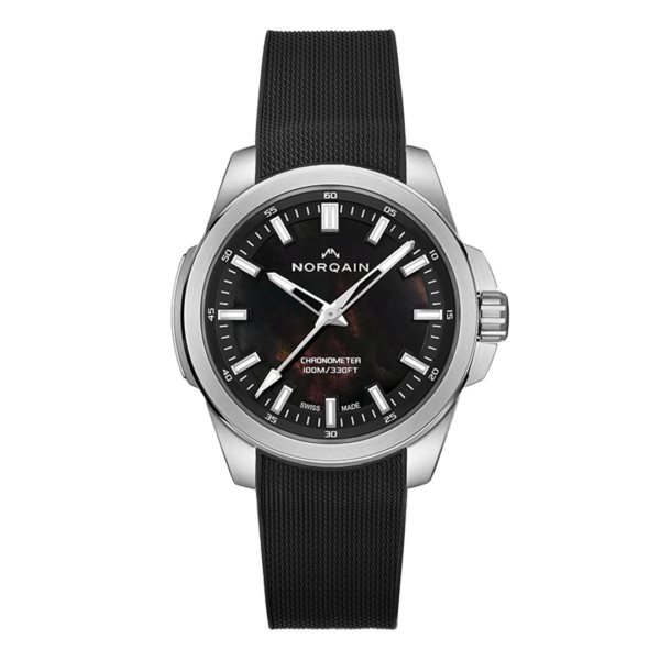 N3008.08S01.B01 NORQAIN ノルケイン インディペンデンス JP ブラック マザーオブパール 40mm