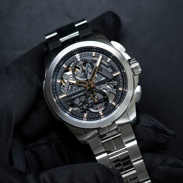 N3200.40S01.B01 NORQAIN ノルケイン インディペンデンス スケルトン クロノ 42MM