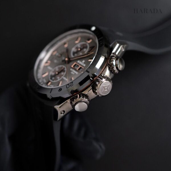 01128-37GNRCA-GNR EDOX エドックス クロノオフショア1 ベゼルロック クロノグラフ オートマティック