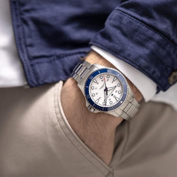 H82505150 HAMILTON ハミルトン カーキ ネイビー スキューバ 43mm