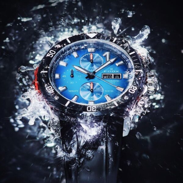 01128-3NOCA-BUIDN EDOX エドックス クロノオフショア1 ベゼルロック クロノグラフ オートマティック