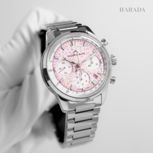 N2201.19S04.K01 NORQAIN ノルケイン フリーダム クロノ 40mm エンジョイライフ スプリンクル ブレスレット仕様