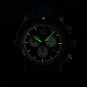 【世界限定300本】 10221-37RBU9-BUIDR9 EDOX エドックス クロノオフショア1 クロノグラフ リミテッドエディション