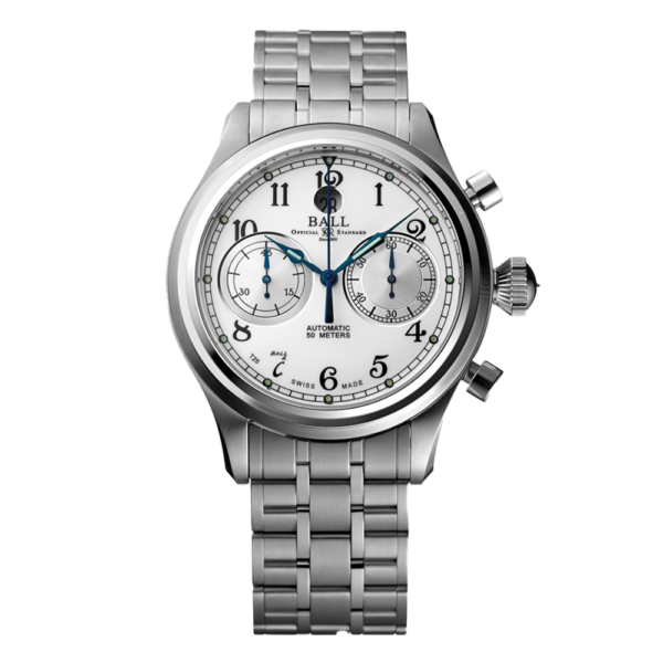 BALL WATCH ボールウォッチ トレインマスター キャノンボール II CM1052D-S3J-WH