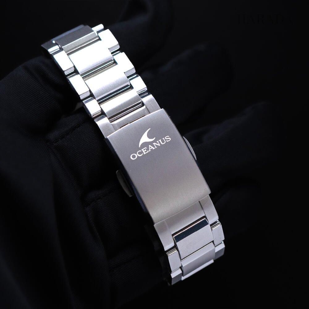 CASIO OCW-T6000SG-2AJR：裏側・留め具のディテール