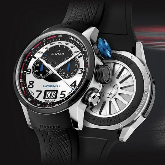 【世界限定2,000本】 38001-TINNBU-BN EDOX エドックス クロノラリー BMW M モータースポーツ リミテッドエディション