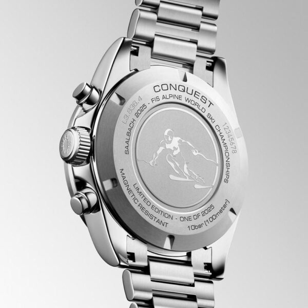 【世界限定2,025本】 L3.836.4.52.9 LONGINES ロンジン コンクエスト クロノ スキーエディション 42mm