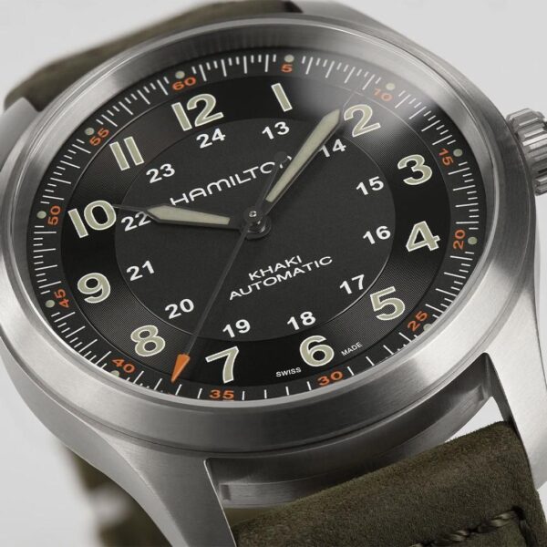 H70205830 HAMILTON ハミルトン カーキ フィールド チタニウム 38mm