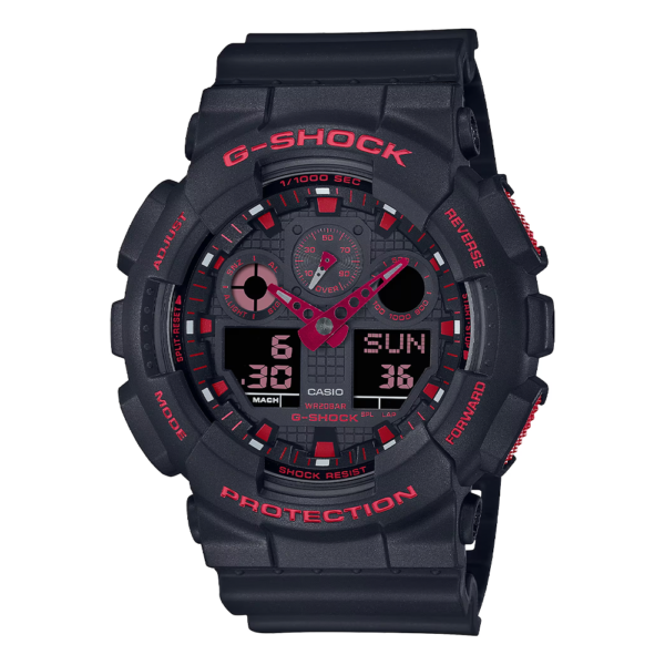 CASIO カシオ ANALOG-DIGITAL GA-100 SERIES GA-100BNR-1AJF