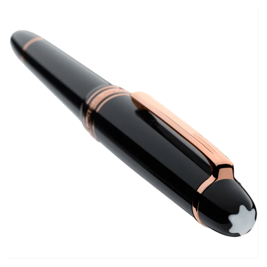 MONTBLANC モンブラン マイスターシュテュック レッドゴールドコーティング クラシック 万年筆 MB112676