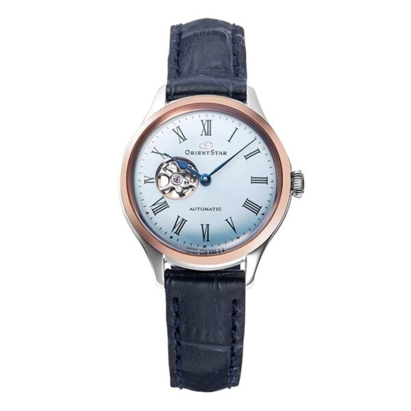 【プレステージショップ限定120本】【替えバンド付き】RK-ND0021L ORIENT STAR オリエントスター コンテンポラリー ムービングブルー「雪景色」