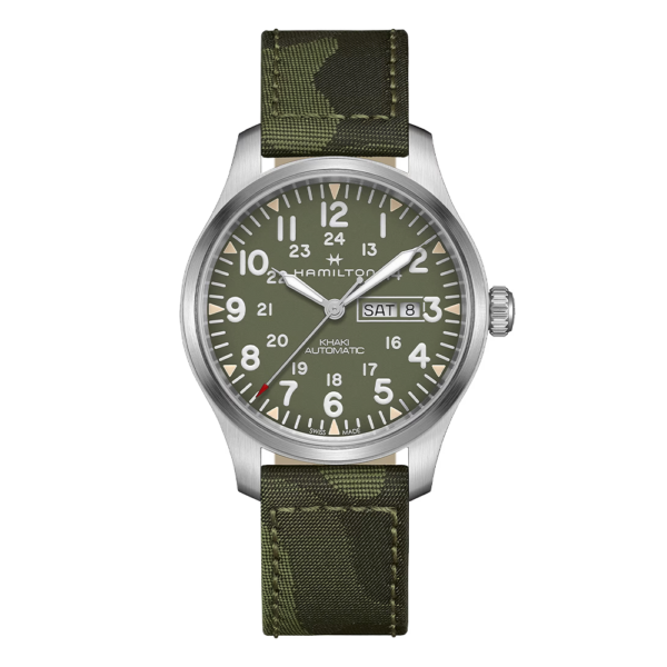 H70535061 HAMILTON ハミルトン カーキ フィールド デイデイト 42 mm
