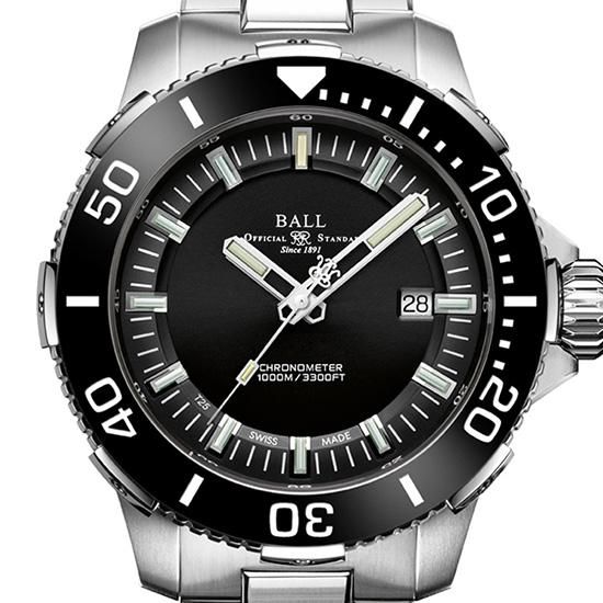 DM3002A-S3CJ-BK BALL WATCH ボールウォッチ エンジニア ハイドロカーボン ディープクエスト? セラミック