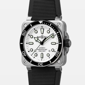 BR03A-D-WH-ST/SRB Bell & Ross ベル&ロス BR03 ダイバー ホワイト スティール