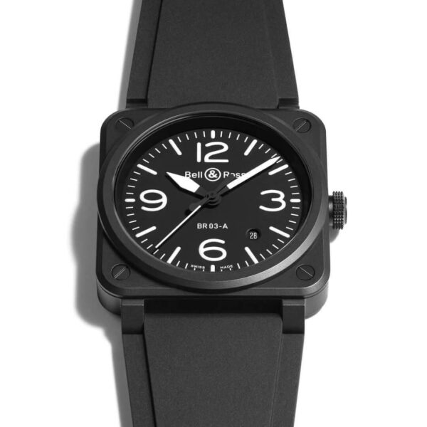 BR03A-BL-CE/SRB Bell & Ross ベル&ロス BR-03 ブラックマット