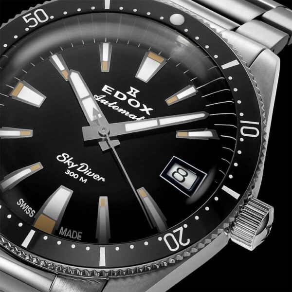80131-3NM-NIB EDOX エドックス スカイダイバー 38デイト オートマティック