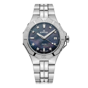 53020-3M-NANND EDOX エドックス デルフィン オリジナル ダイバー デイト レディー
