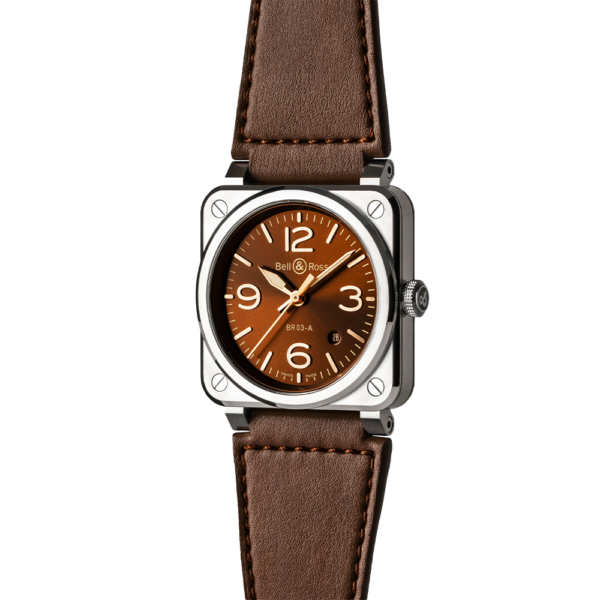 BR03A-GH-ST/SCA Bell & Ross ベル&ロス BR-03 ゴールデンヘリテージ
