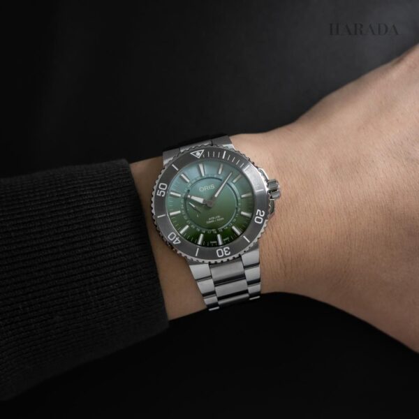 【世界限定2,009本】 01 743 7734 4197-Set ORIS オリス アクイス ダットワット リミテッドエディションII 43.5mm
