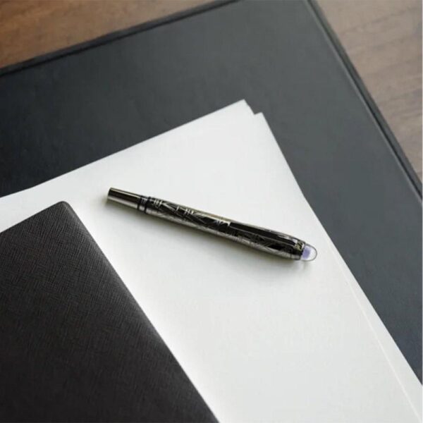 MB130219 MONTBLANC モンブラン スターウォーカー スペースブルー メタル 万年筆