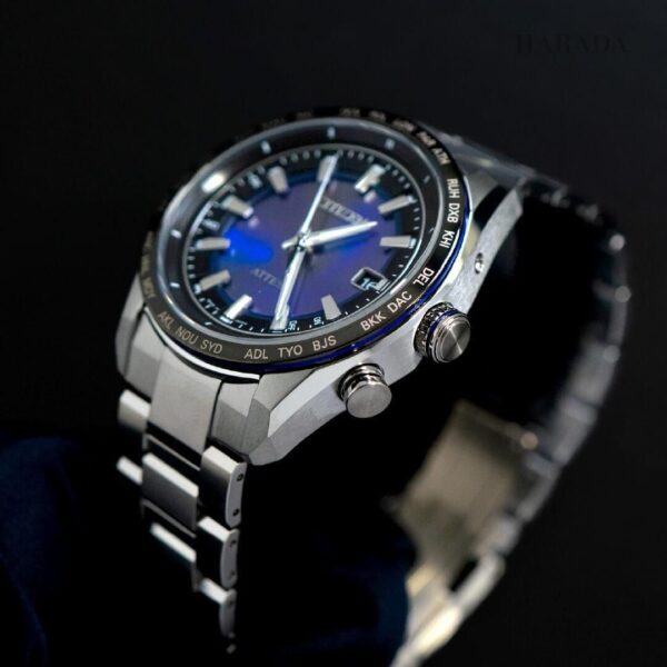 【世界限定2,000本】 CB0288-65L CITIZEN シチズン アテッサ ACT Line UNITE with BLUE
