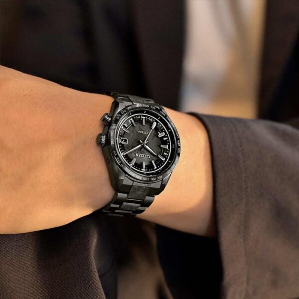 【世界限定1,900本】 CB0285-63E CITIZEN シチズン アテッサ ACT Line ブラックチタンシリーズ HAKUTO-Rコラボレーションモデル