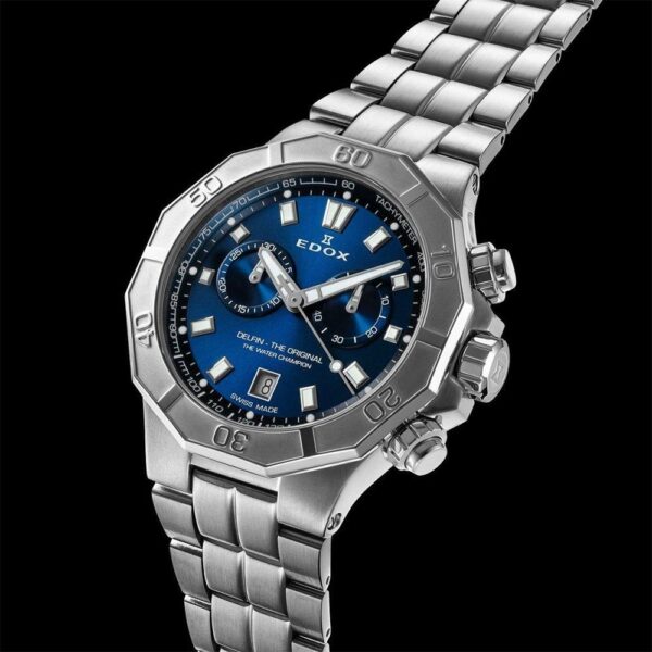 10113-3M-BUIN EDOX エドックス デルフィン オリジナル クロノグラフ