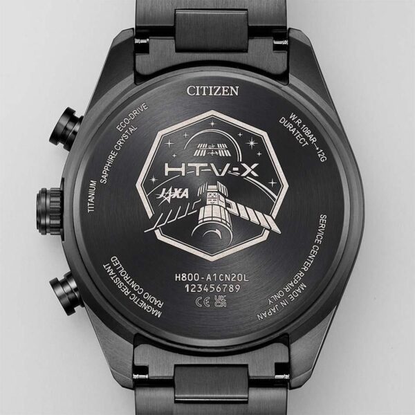 【世界限定1,300本】 AT8289-67E CITIZEN シチズン アテッサ ACT Line ブラックチタンシリーズ JAXA LABEL HTV-X Limited model