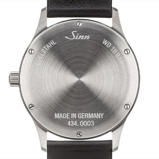 434.ST.S SINN ジン レディースウォッチ カーフレザーストラップ仕様