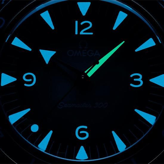 234.30.41.21.03.002 OMEGA オメガ シーマスター300 Summer Blue