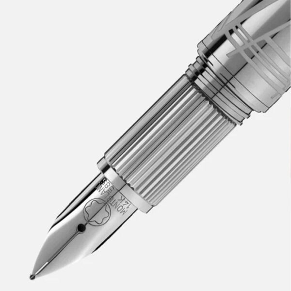 MB130219 MONTBLANC モンブラン スターウォーカー スペースブルー メタル 万年筆