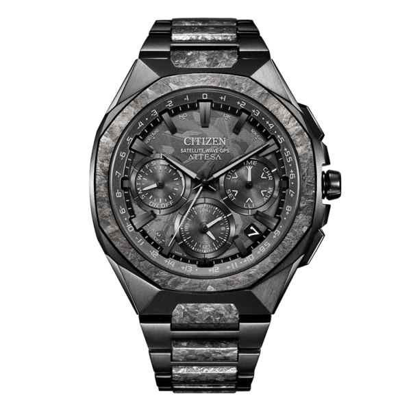 【世界限定1,800本】 CC4107-80H CITIZEN シチズン アテッサ ACT Line ブラックチタンシリーズ クリスタルオクタゴン