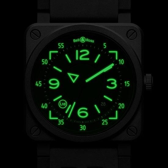 【999本限定】BR0392-HUD-CE/SRB ハッド Bell & Ross ベル&ロス インストゥルメント BR03-92