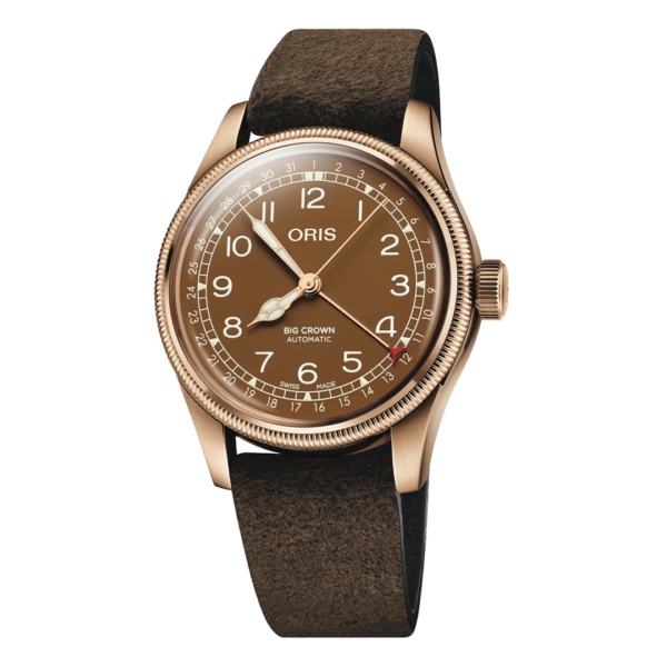 01 754 7741 3166-07 5 20 74BR ORIS オリス ビッグクラウン ブロンズ ポインターデイト