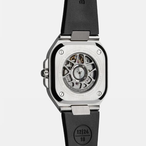 BR05A-GR-ST/SRB グレースチール Bell & Ross ベル&ロス インストゥルメント BR05