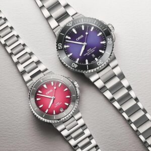 01 733 7792 4158-07 8 19 05P ORIS オリス アクイスデイト テイストオブサマー 36.5mm