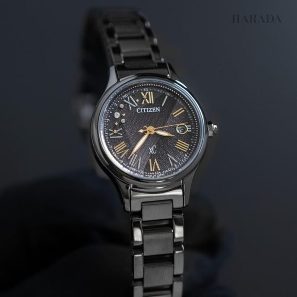 【世界限定1,200本】 ES9495-59E CITIZEN シチズン クロスシー LIGHT in BLACK Eco-Drive 50th Anniversary Edition