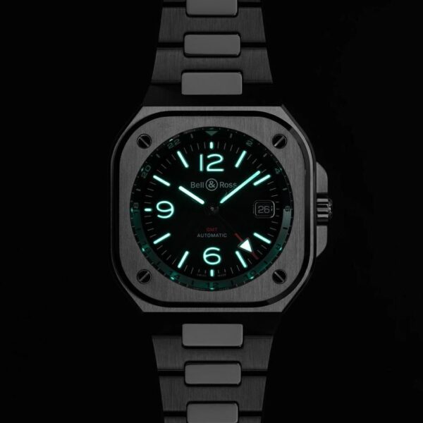 BR05G-BL-ST/SST Bell & Ross ベル&ロス インストゥルメント BR05 GMT