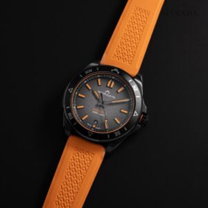 N1300.08B01.B01 NORQAIN ノルケイン アドベンチャー ネベレスト 40mm リミテッドエディション オレンジラバーストラップ仕様