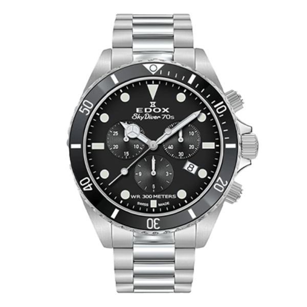 10238-3NM-NI EDOX エドックス スカイダイバー クロノグラフ
