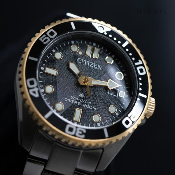 【世界限定6,700本】 BN0264-53E CITIZEN シチズン プロマスター MARINE LIGHT in BLACK Eco-Drive 50th Anniversary Edition
