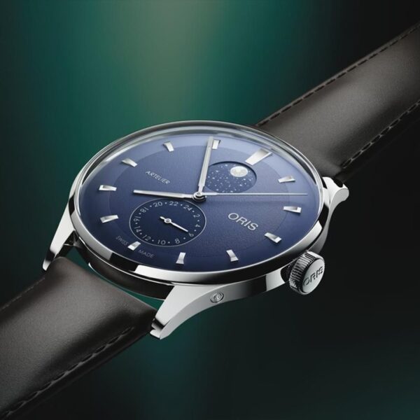 01 782 7811 4055-07 6 20 17FC ORIS オリス アートリエ コンプリケーション 39.5mm