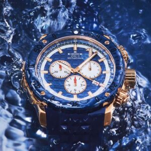 【世界限定300本】 10221-37RBU9-BUIDR9 EDOX エドックス クロノオフショア1 クロノグラフ リミテッドエディション