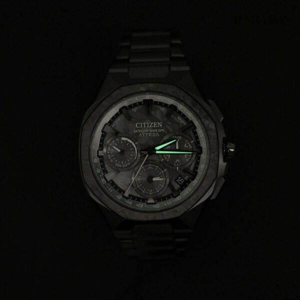 【世界限定1,800本】 CC4107-80H CITIZEN シチズン アテッサ ACT Line ブラックチタンシリーズ クリスタルオクタゴン