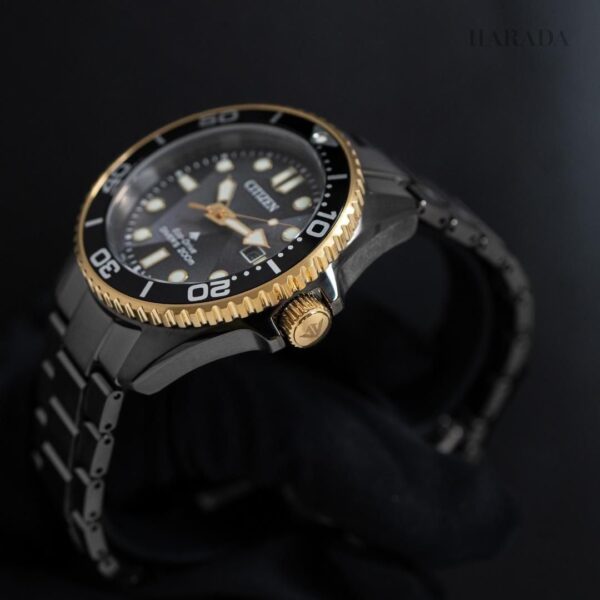 【世界限定6,700本】 BN0264-53E CITIZEN シチズン プロマスター MARINE LIGHT in BLACK Eco-Drive 50th Anniversary Edition