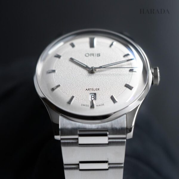01 733 7810 4051-07 8 20 20 ORIS オリス アートリエ デイト 38mm