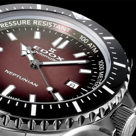 80120-3NM-BRD EDOX エドックス ネプチュニアン オートマティック