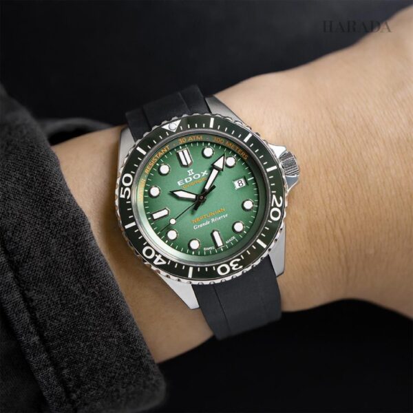 80801-3VCA-VDN EDOX エドックス ネプチュニアン グランデ リザーブ デイト オートマティック