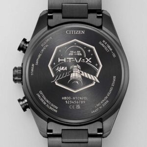 【世界限定1,300本】 AT8289-67E CITIZEN シチズン アテッサ ACT Line ブラックチタンシリーズ JAXA LABEL HTV-X Limited model