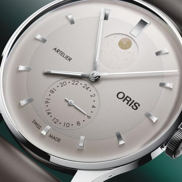 01 782 7811 4051-07 6 20 17FC ORIS オリス アートリエ コンプリケーション 39.5mm